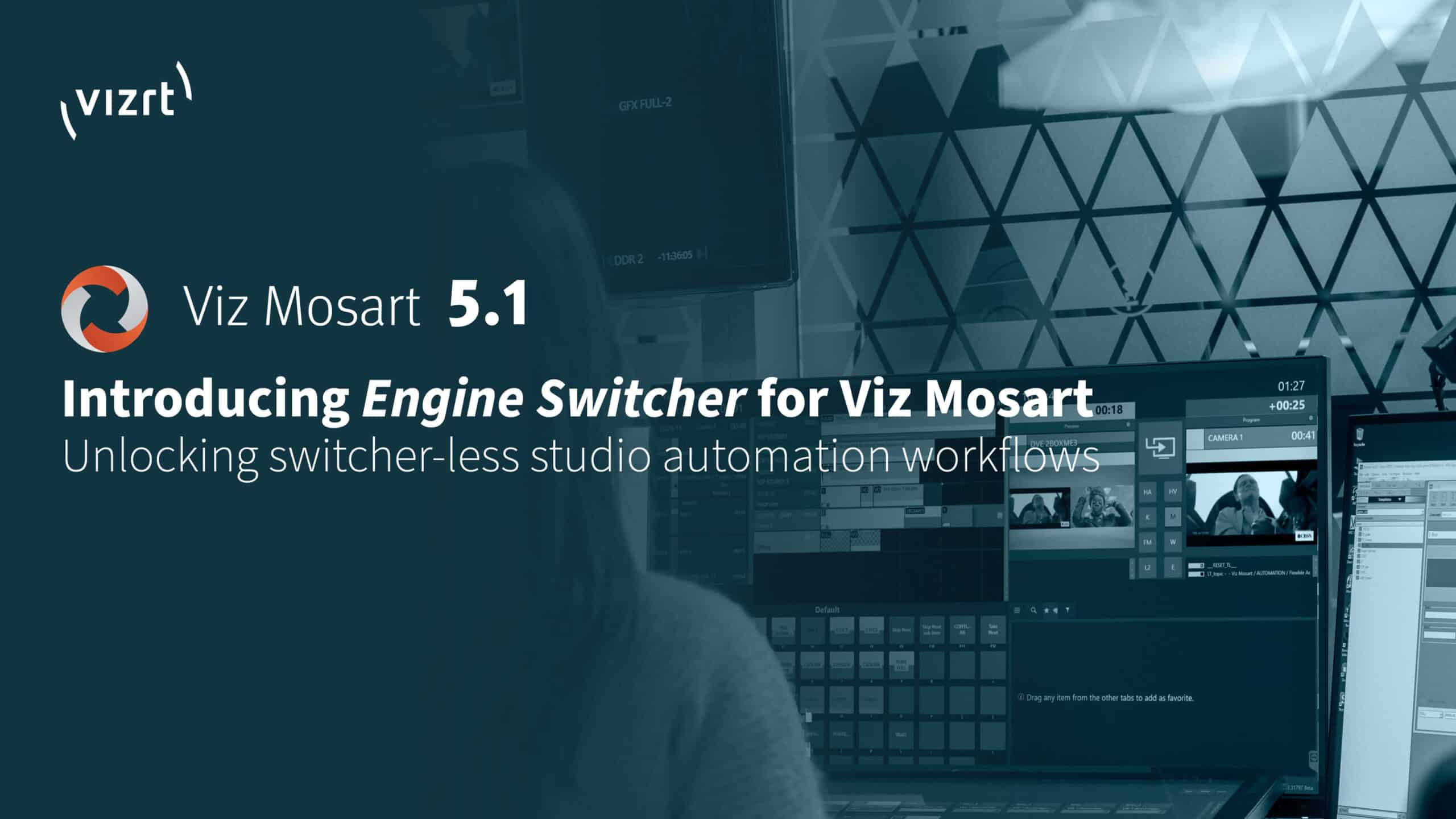 Vizrt unlocks switcher-less studio automation workflows