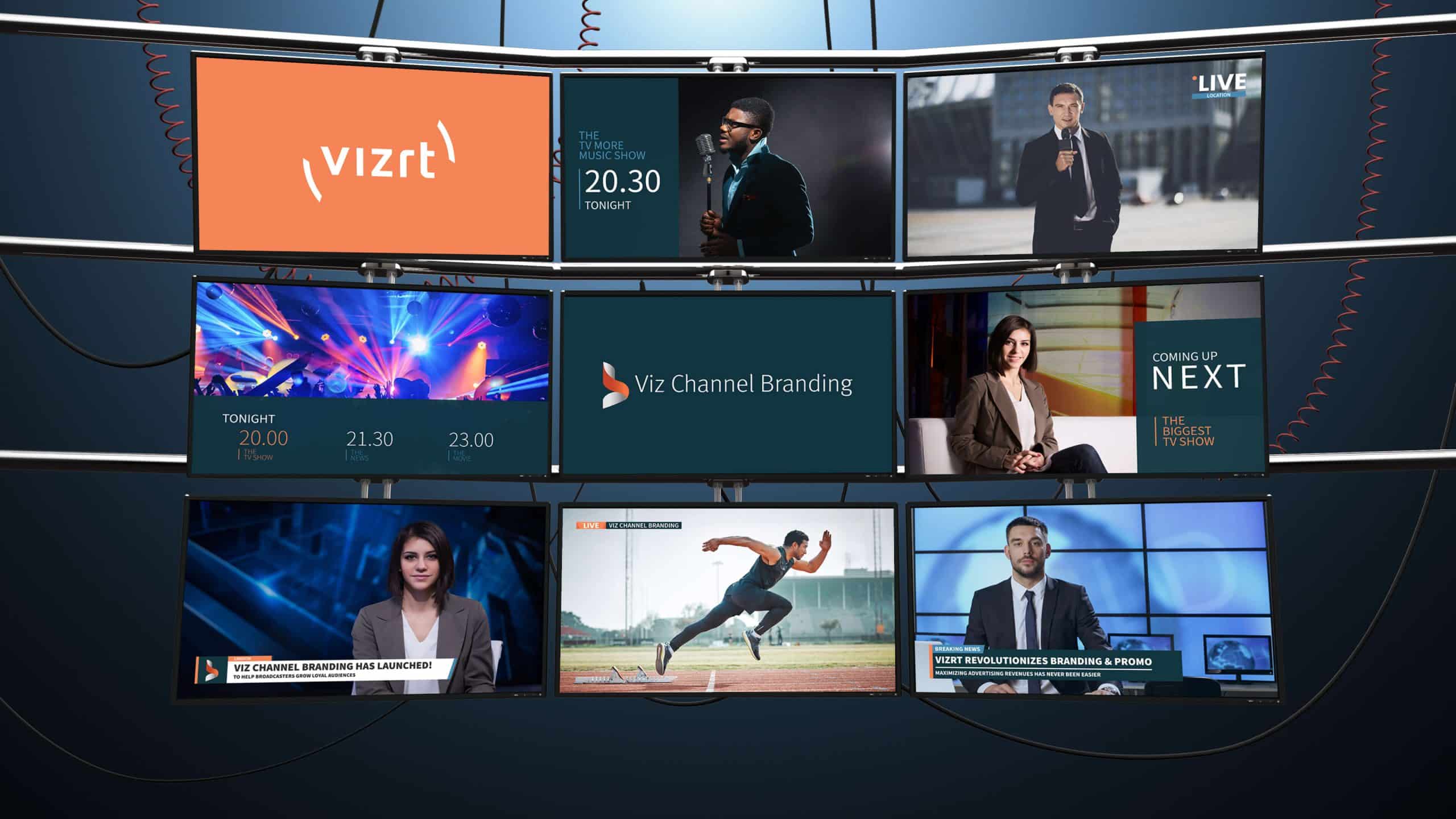 Vizrt unveils Viz Channel Branding, a powerful new automated channel branding and promo solution