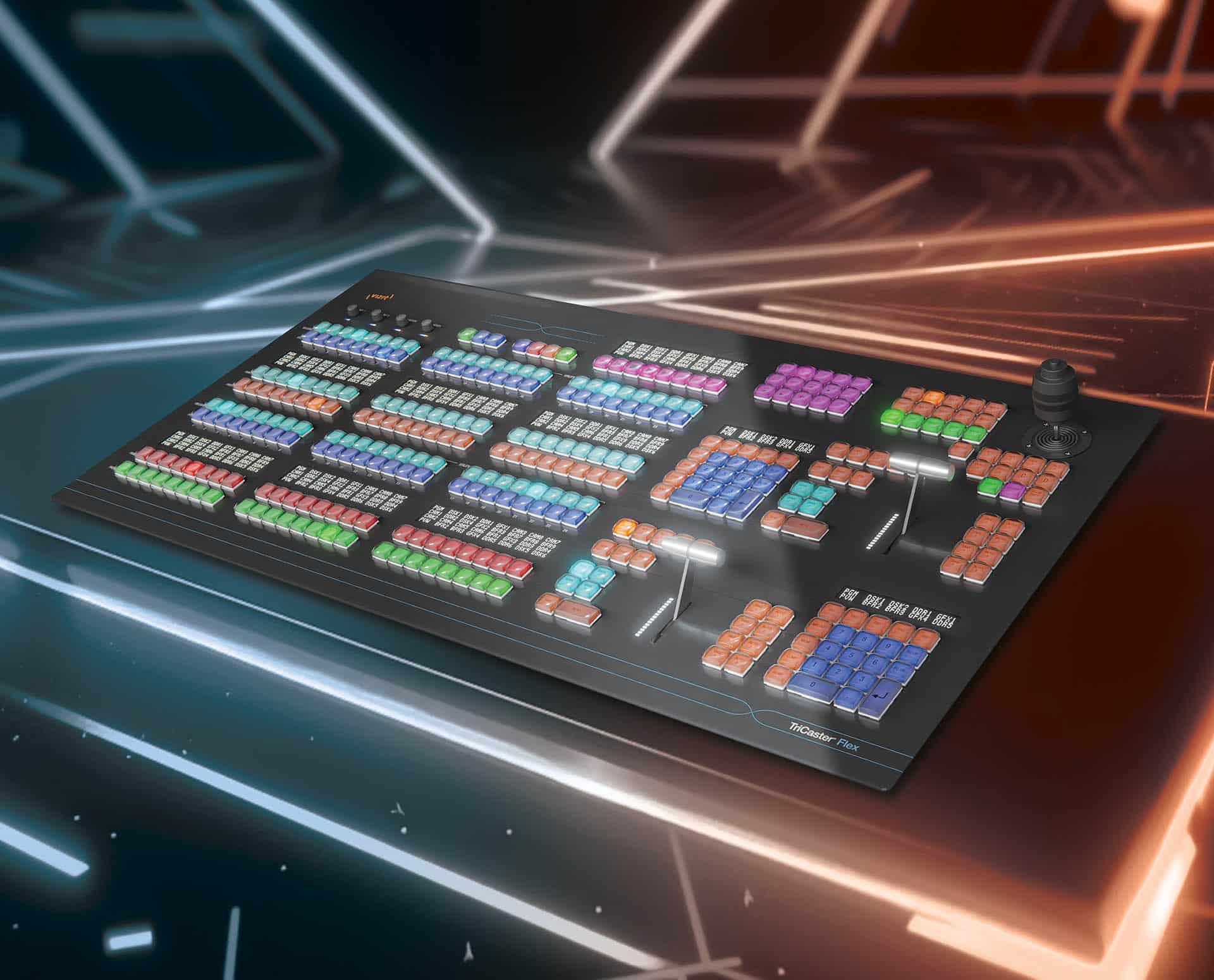 Vizrt announces the TriCaster® Flex Dual — its most powerful control panel yet