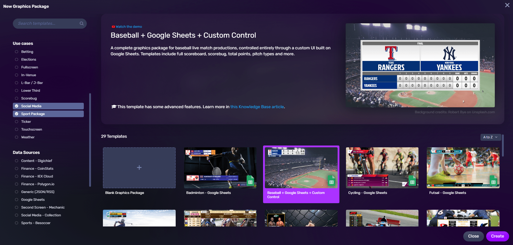 Vizrt reveals free library of HTML5 graphics templates for Viz Flowics users