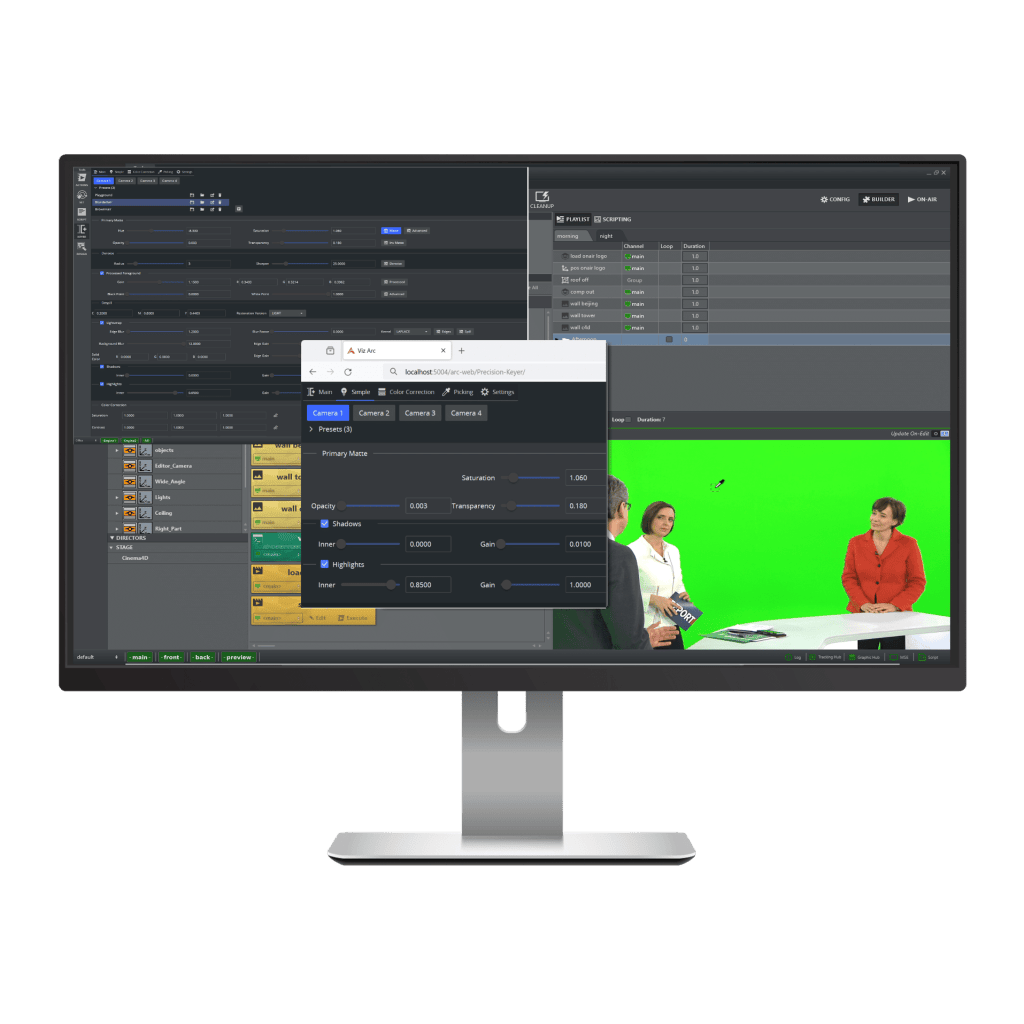 Viz Arc 2.0 | Web-Based Precision Keyer & Object Tracker | Vizrt
