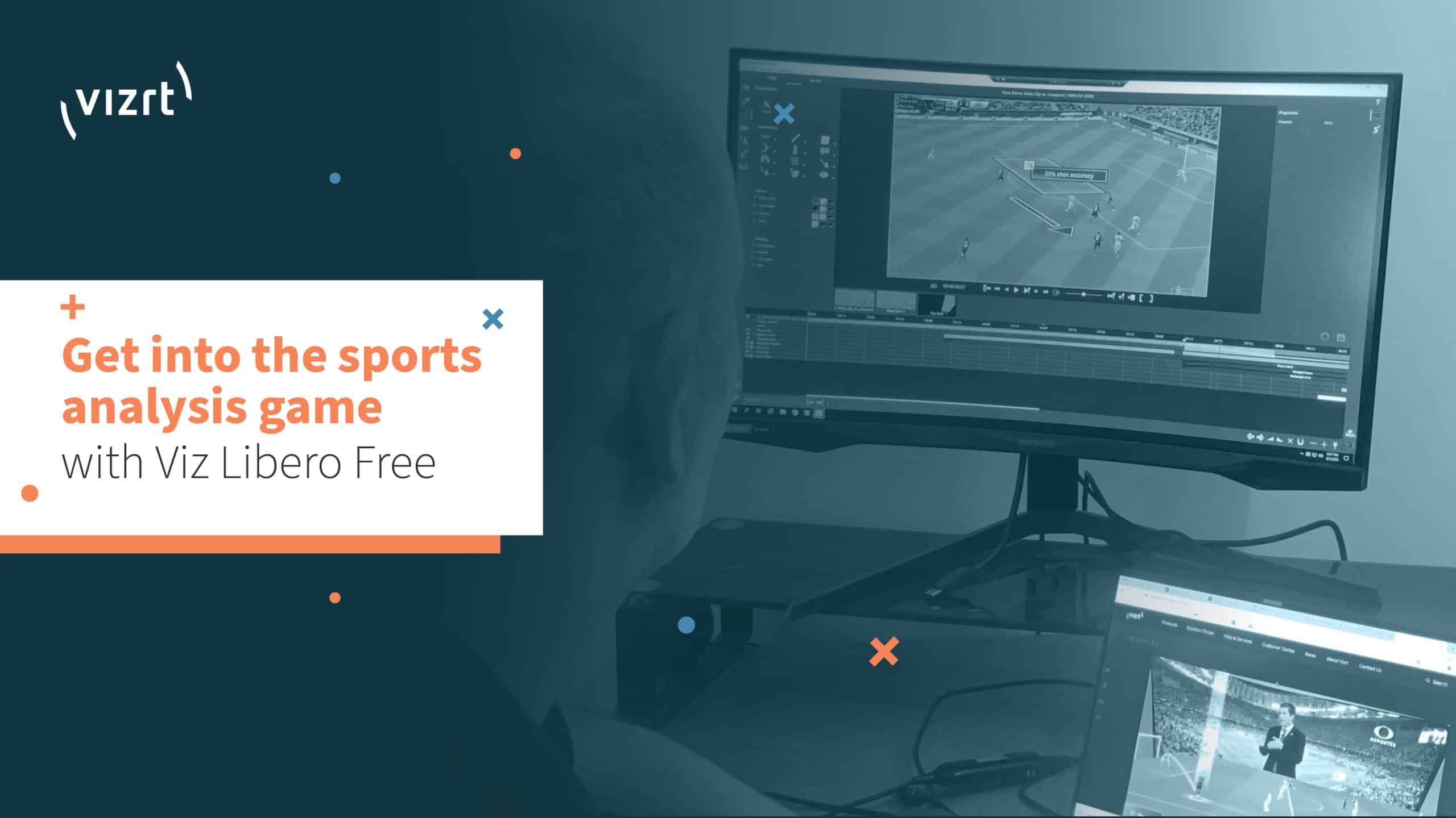 Vizrt makes sports analysis accessible to all with free version of Viz Libero