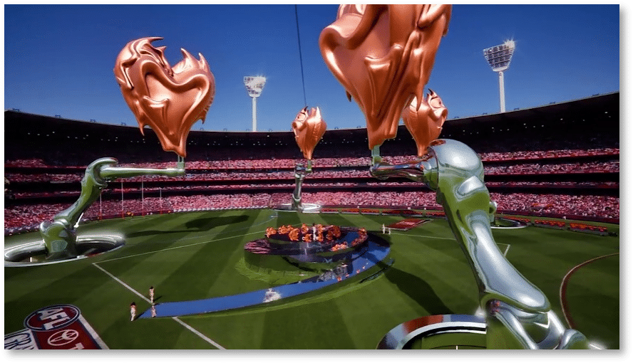 Katy Perry Ignites Australian Football League Grand Final with AR Magic powered by Champion Data and Vizrt