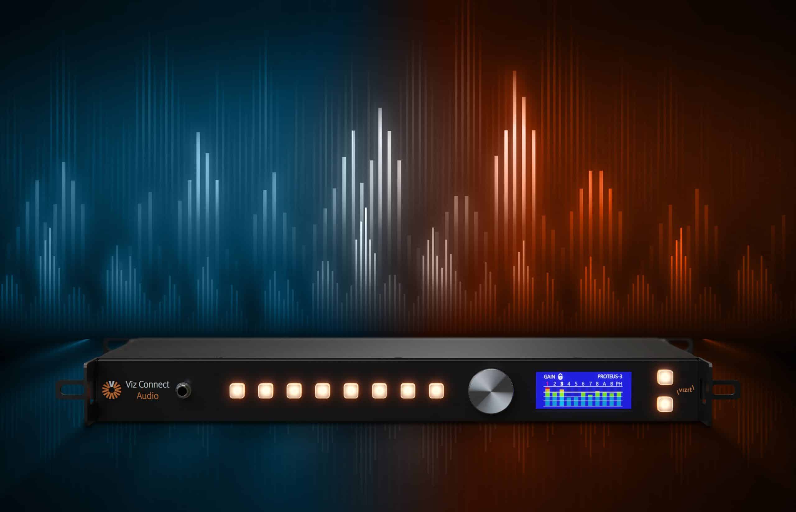 Vizrt releases its first dedicated NDI® audio connection solution, Viz Connect Audio