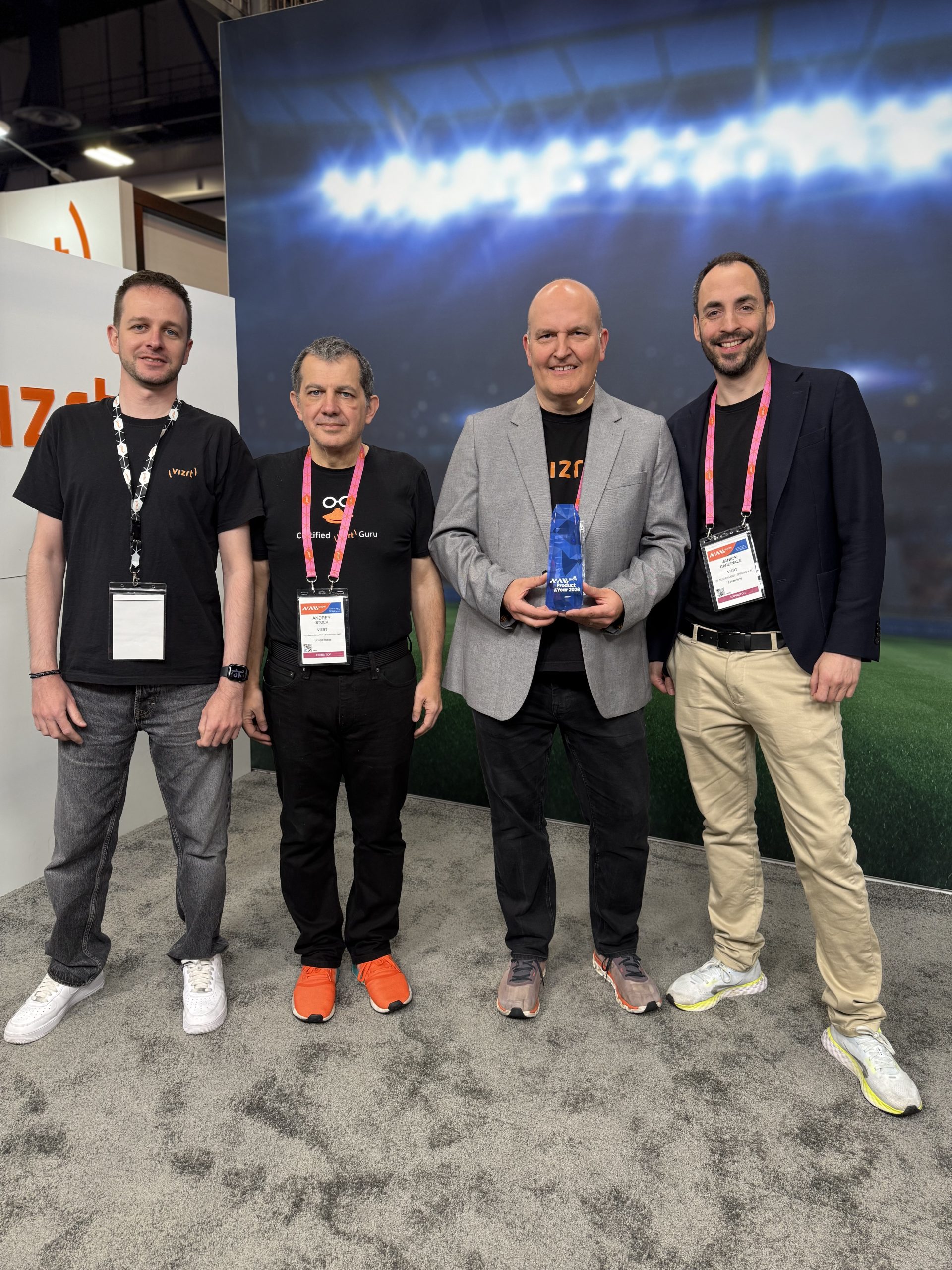 Vizrt AI Keyer Product of the Year Award