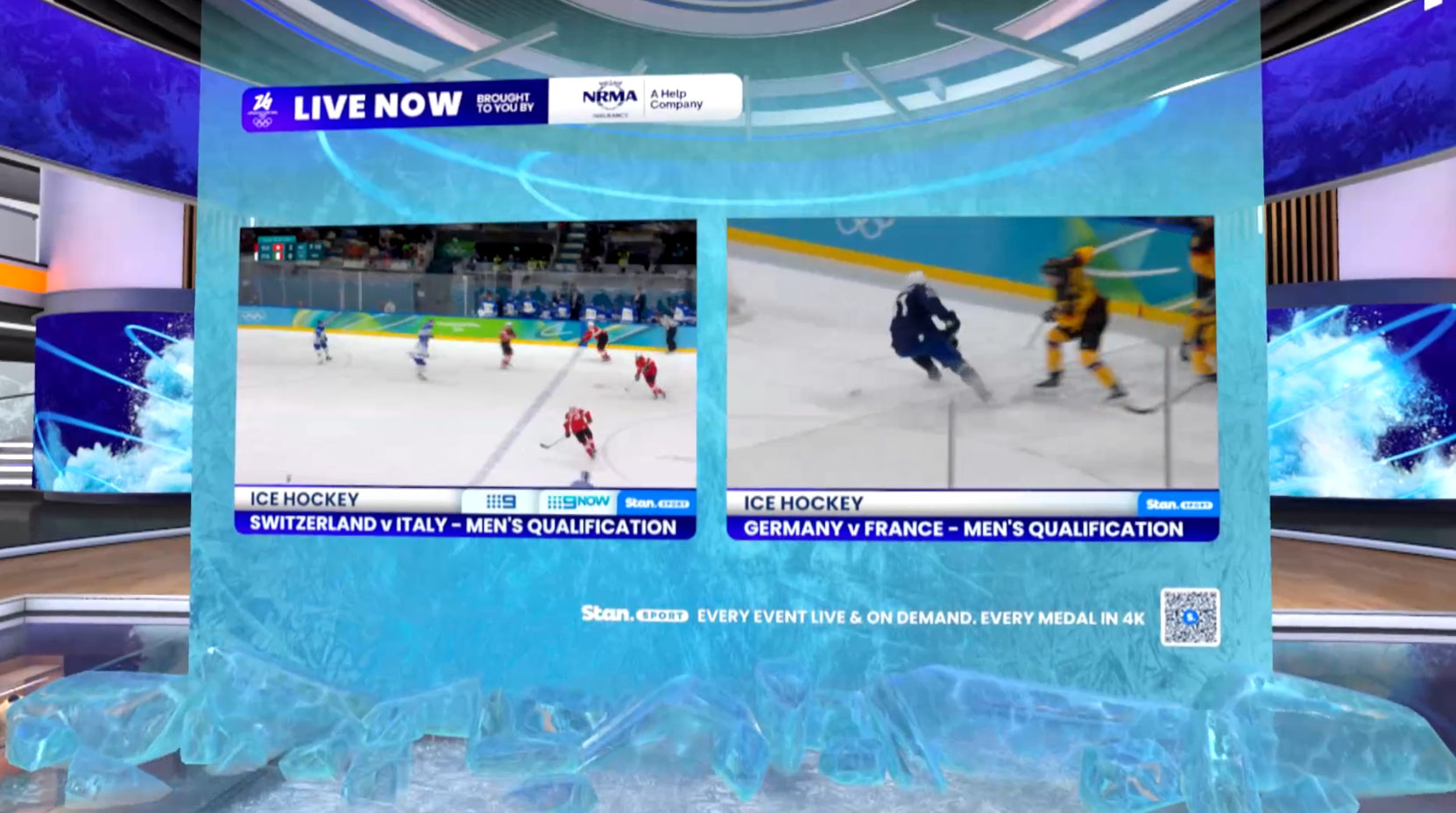 Nine Network Winter Oly sponsor QR