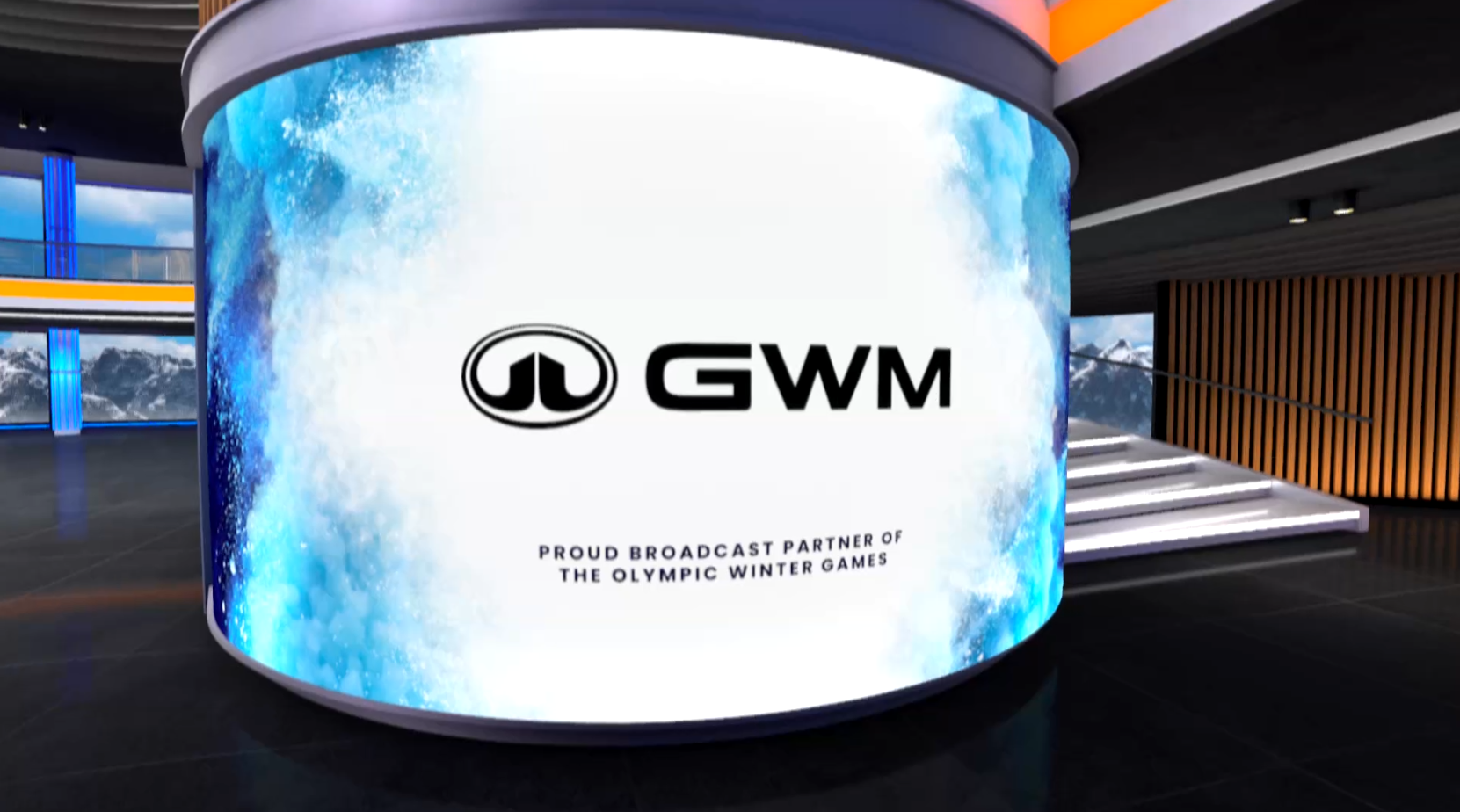 Nine Network Winter Oly sponsor pillar