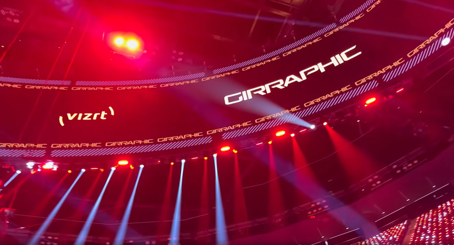 Vizrt Girraphic Intuit Dome Halo Board
